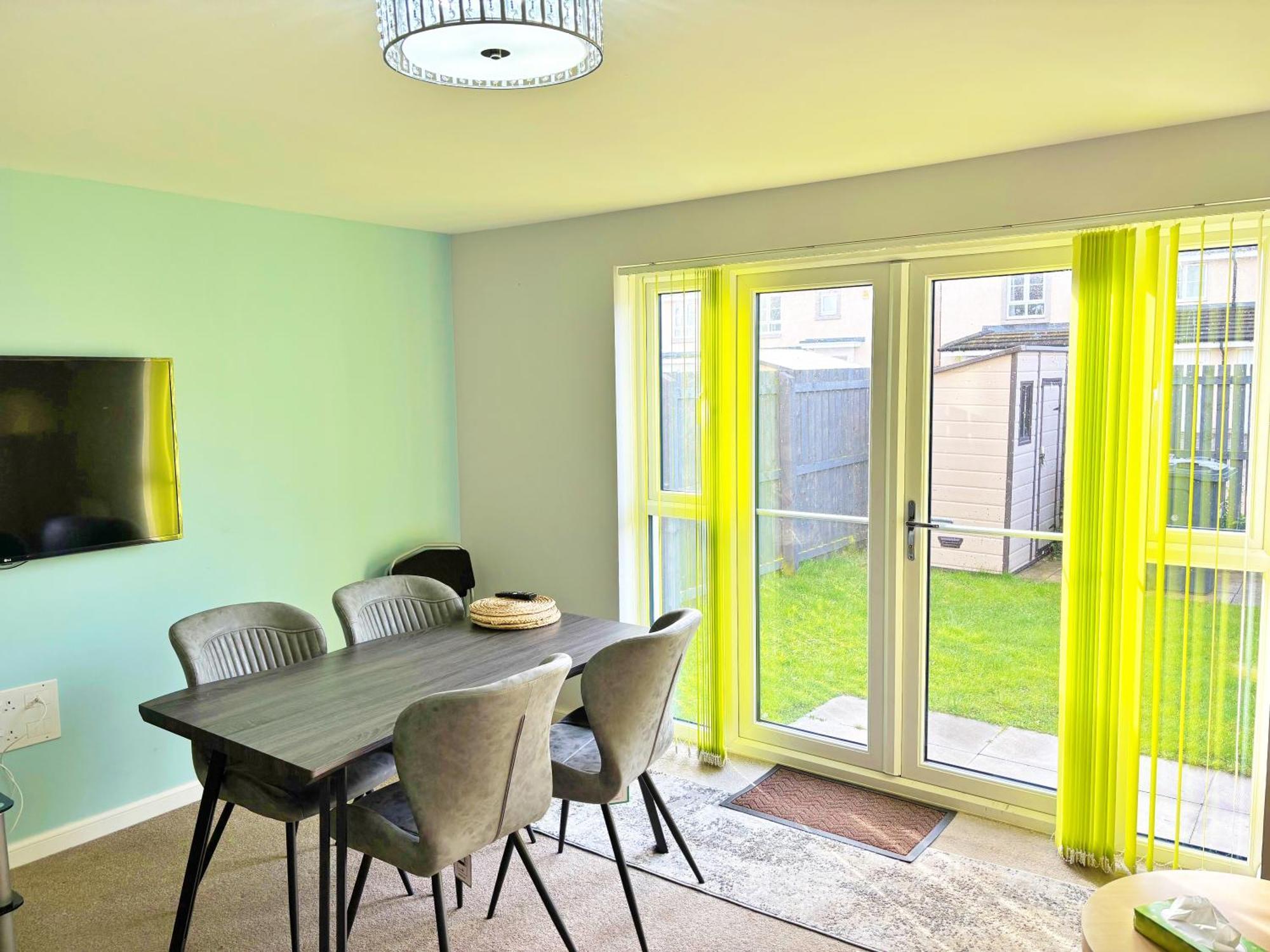Willa 3 Bed House With Parking Near Airport Edynburg Zewnętrze zdjęcie